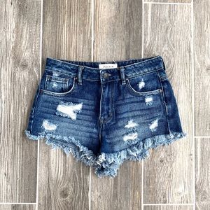 Pacsun High Rise Denim Shorts